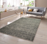 Preview: Teppich Kurzflor in beige grau