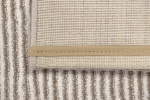 Preview: Kinderteppich Regenbogen Karo beige grau creme