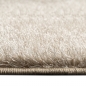 Preview: Teppich Flauschiger Shaggy beige