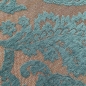 Preview: Marokkanischer Teppich blau goldene Ornamente