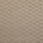 Preview: In- und Outdoorteppich mit Rautenmuster beige/schwarz