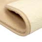 Preview: Badteppich WC Set 2 teilig waschbar in beige