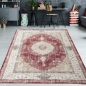 Preview: Klassisch orientalischer Teppich in rot creme