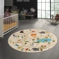 Preview: Rutschfester Kinder-Spielteppich in beige