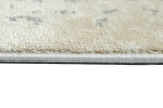 Preview: Teppich abstrakt aus Naturfasern in beige grau