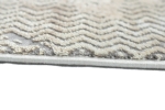 Preview: Teppich abstrakt aus Naturfasern in beige grau creme