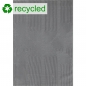 Preview: Recycle Teppich mit modernen ovalen Formen in grau