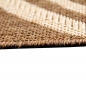 Preview: Teppich Sisal Optik Coffee Braun Beige