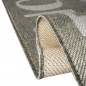 Preview: Teppich Sisal Optik City Grau