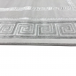 Preview: Designer Teppich Orient in Grau Silber Beige