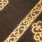 Preview: Wohnzimmerteppich Ornamente in schwarz gold