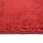 Preview: Designer Badezimmer Teppich – abgerundete Ecken – rot