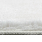 Preview: Designer Badezimmer Teppich Tropfenform in creme