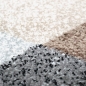 Preview: Teppich Karomuster in braun beige grau schwarz