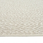 Preview: Outdoor-Teppich Terassenteppich mit Kreismuster langlebig und leicht -- beige-braun