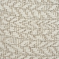 Preview: Outdoor-Teppich Terassenteppich mit Kreismuster langlebig und leicht -- beige-braun