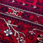 Preview: Orientalischer Teppich in rotem Blumen Muster