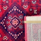 Preview: Orientalischer Teppich in rotem Blumen Muster