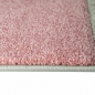 Preview: Moderner Teppich Pastell Farben in Karo Muster Pink Creme Braun