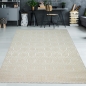 Preview: Designerteppich in creme