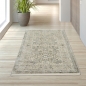 Preview: Vintage Teppich mit Ornamenten in creme beige