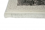 Preview: Designer Teppich Ornamente in Grau Creme Beige