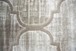 Preview: Designer Teppich Marokkanisches Muster in Beige Creme