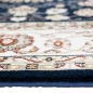 Preview: Teppich mit Ornamente in Creme Blau