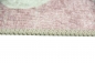 Preview: Teppich waschbar in Rosa Creme