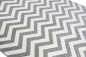 Preview: Teppich Skandinavisches Design in Lila Creme Grau