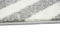 Preview: Teppich Skandinavisches Design in Lila Creme Grau