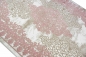 Preview: Teppich Vintage in Rosa Beige Creme