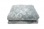 Preview: Tagesdecke Decke mit Ornamenten in grau silber