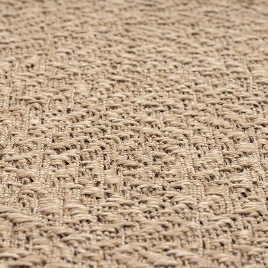 Outdoorteppich in Sisal-Optik für Balkon, Terrasse und Garten