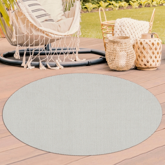 Teppich Modern Sisal In- & Outdoor creme