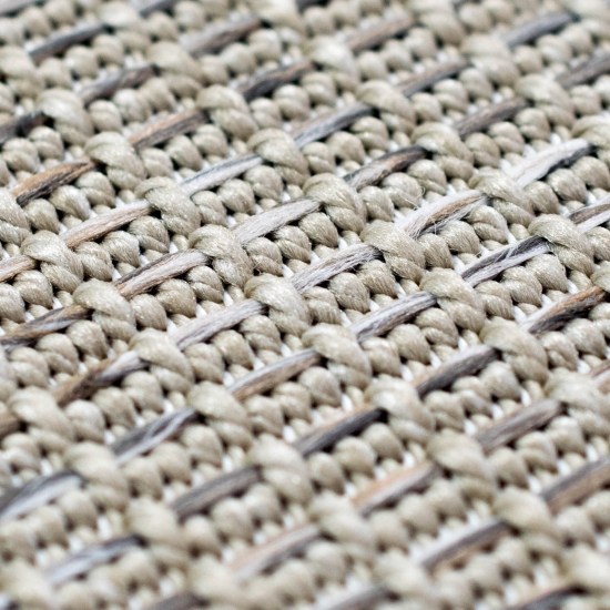 In- & Outdoor Teppich Sisal beige grau