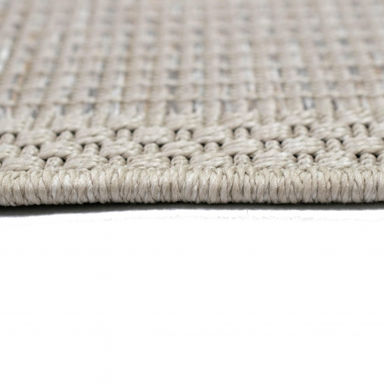 In- & Outdoor Teppich Sisal beige grau