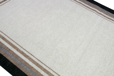 Teppich modern in creme