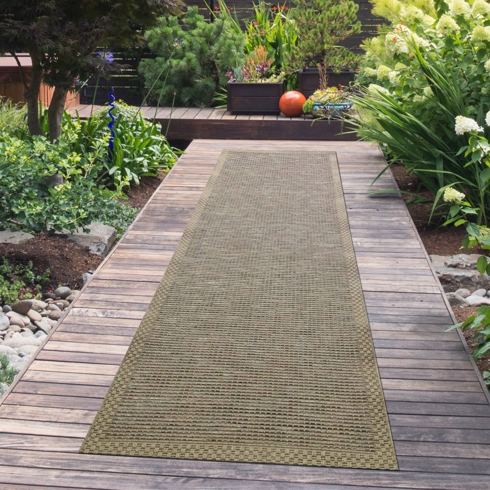 In- & Outdoor Teppich Sisal beige grau